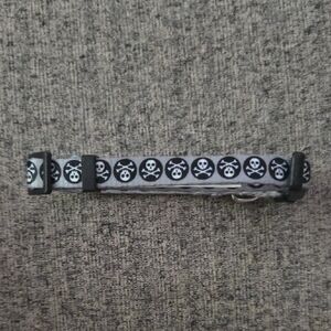 Skull Pattern Dog Collar